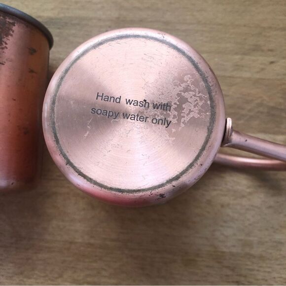 Tito’s Vodka Copper Moscow Mule Mug Set of 2 - Picture 10 of 10